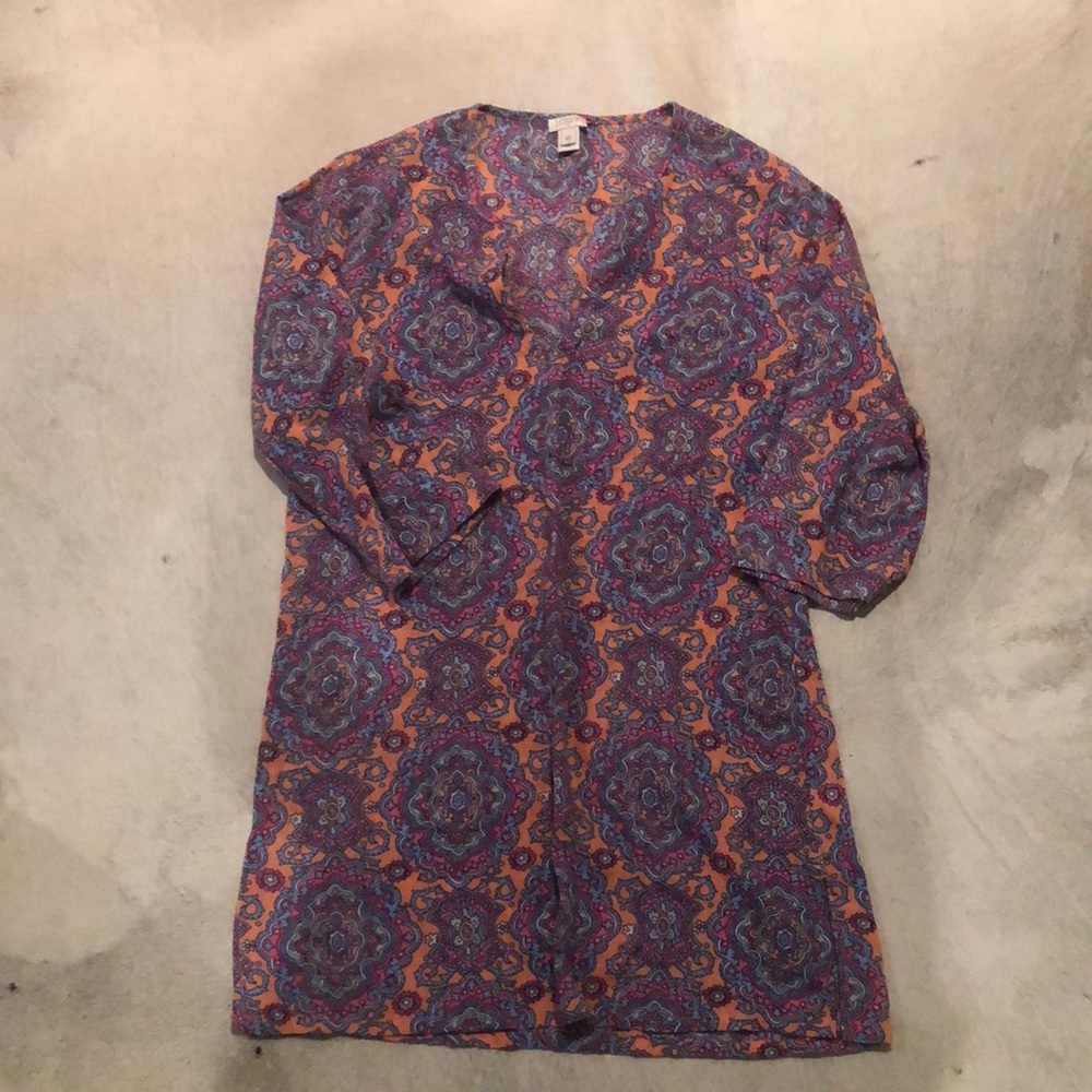 SIZE XS: j crew cover up